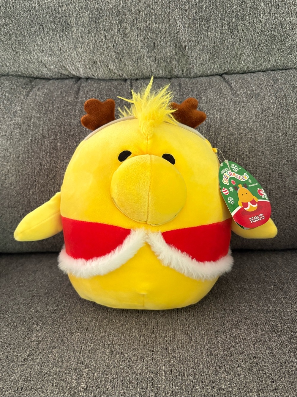 💛 NWT Peanuts Woodstock Christmas Squishmallow 💛